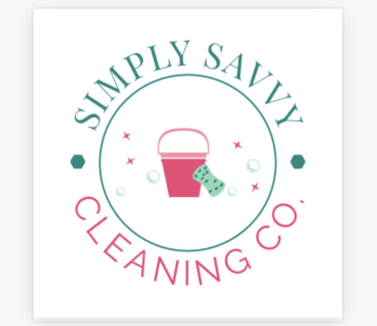 Simply Savvy Cleaning Co logo
