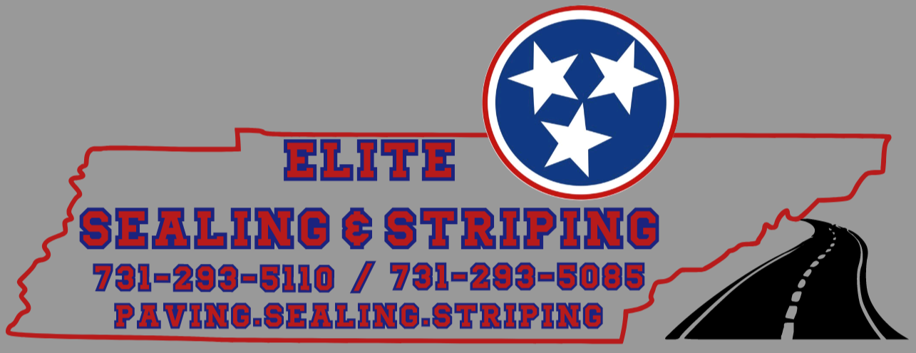 Elite sealing and striping logo
