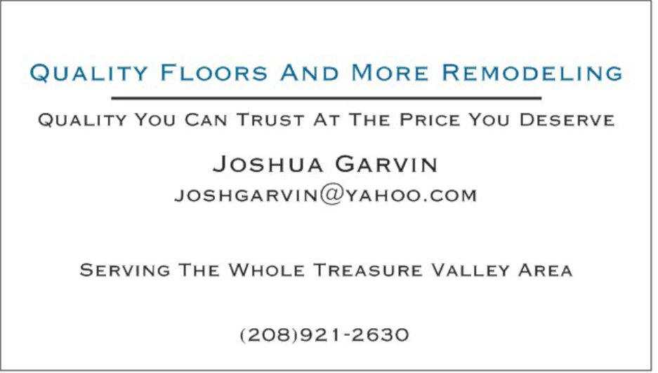 Quality Floors And More Remodeling logo