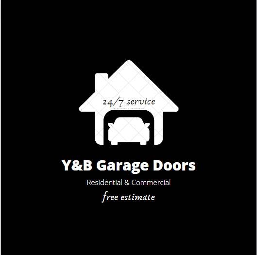 Y&B Garage doors logo