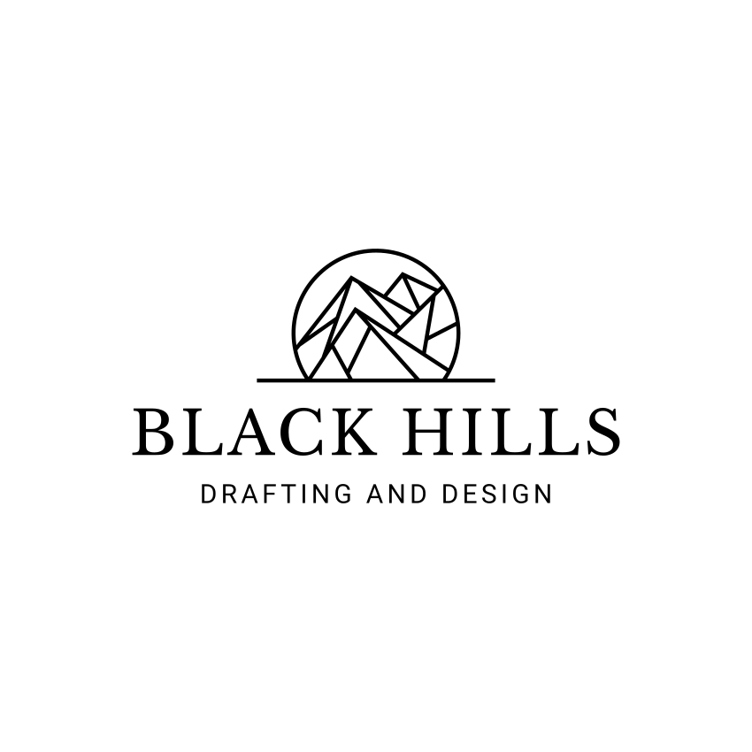 Black Hills Drafting and Design logo