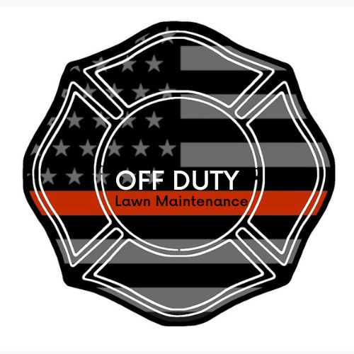 OFF DUTY LAWN MAINTENANCE logo