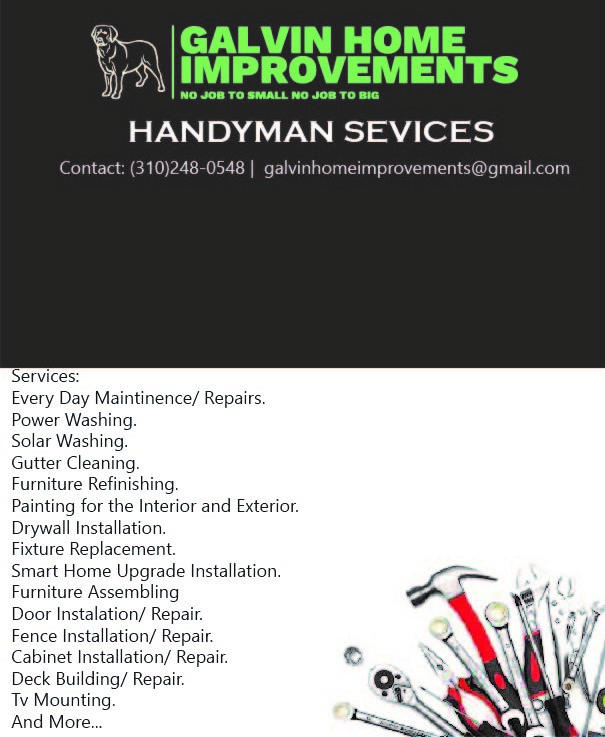 Galvin home improvements logo