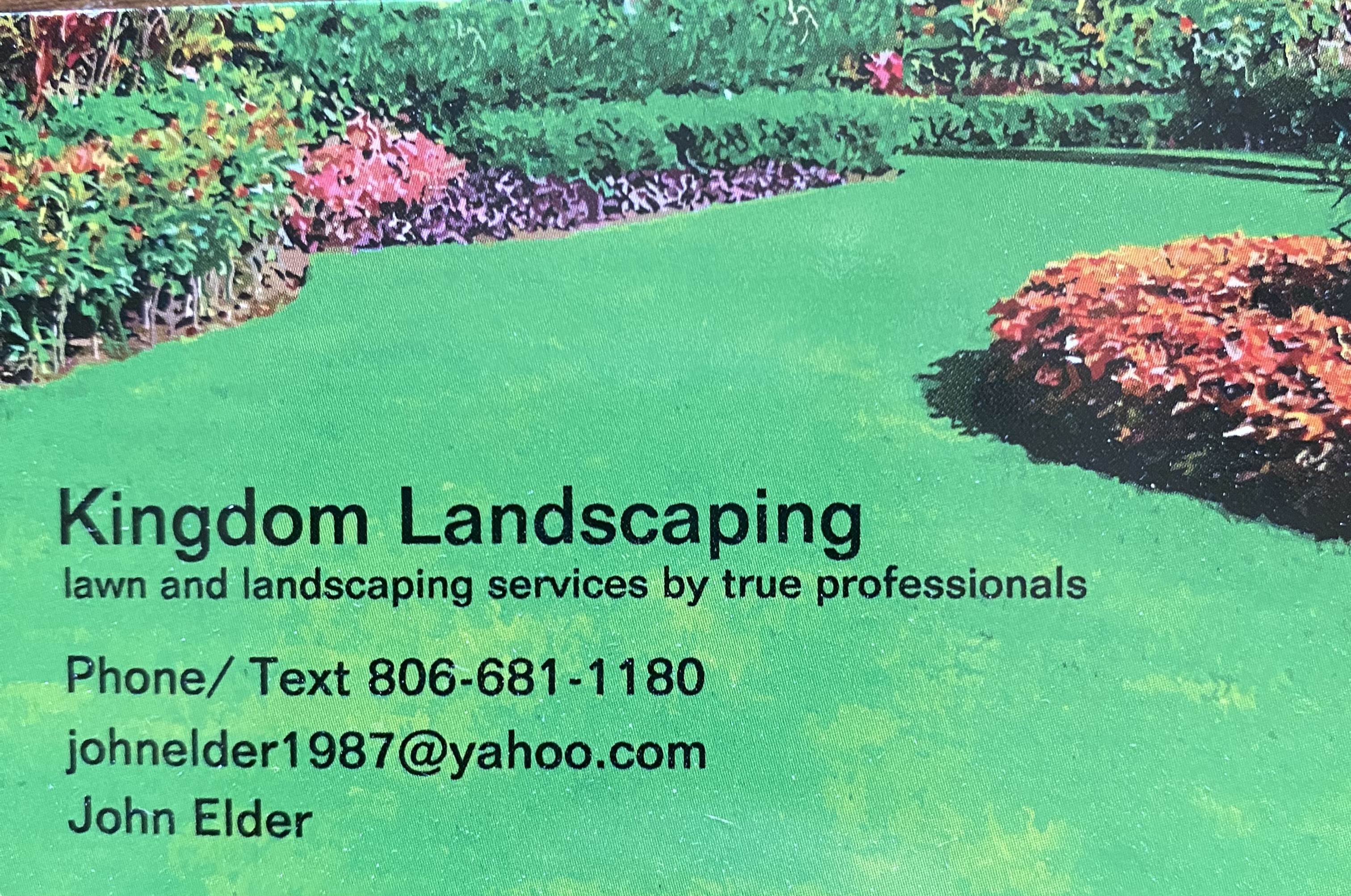 Kingdom Landscaping logo