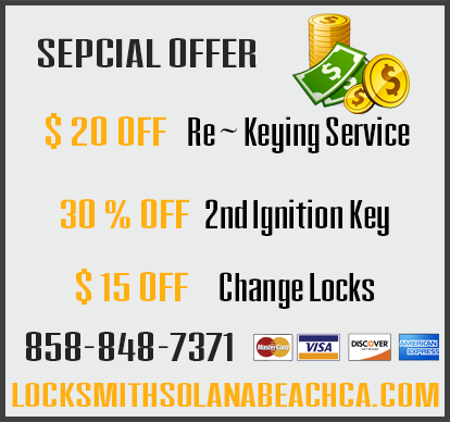 Logo for Locksmith Solana Beach CA