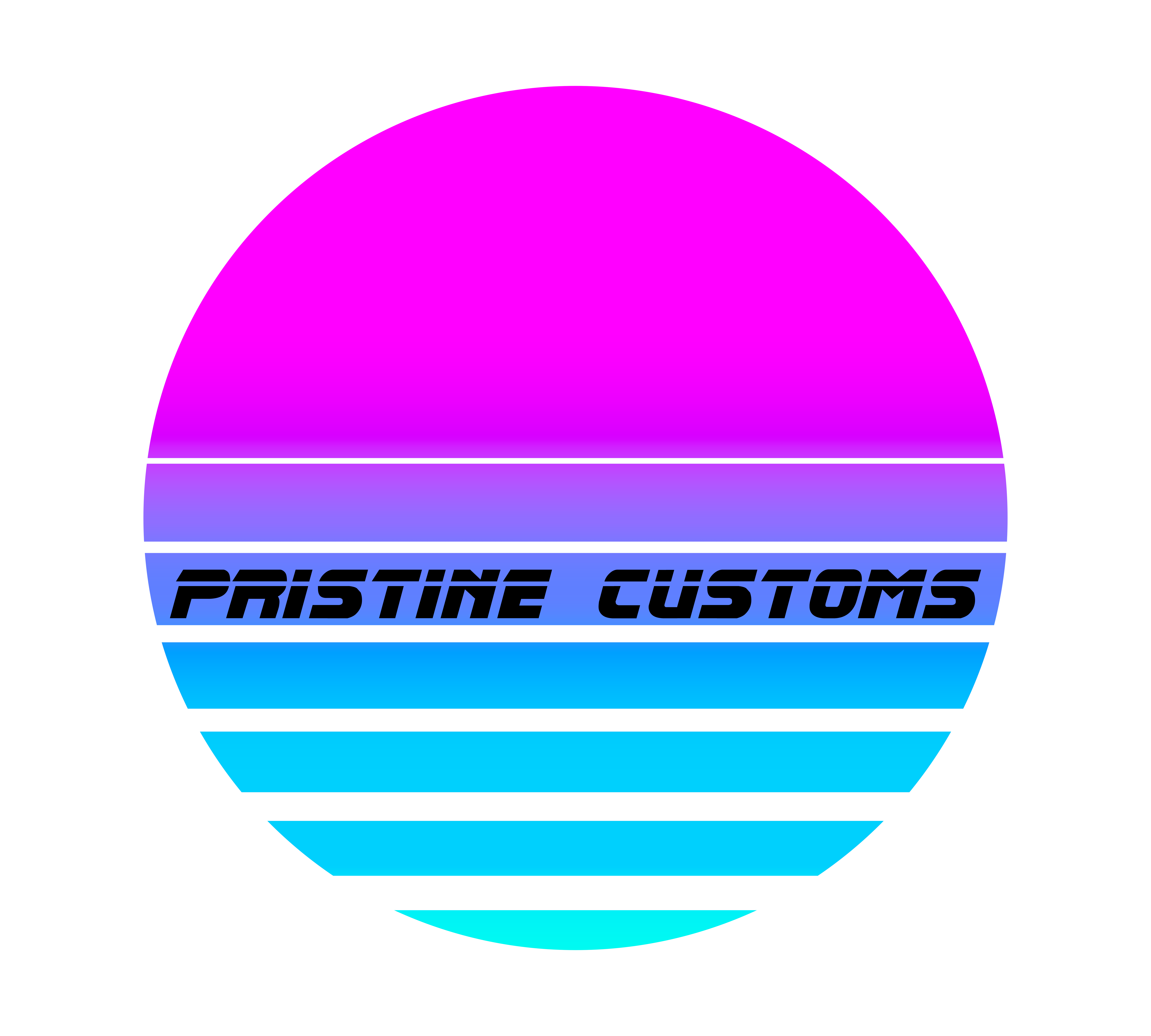 Pristine Customs logo