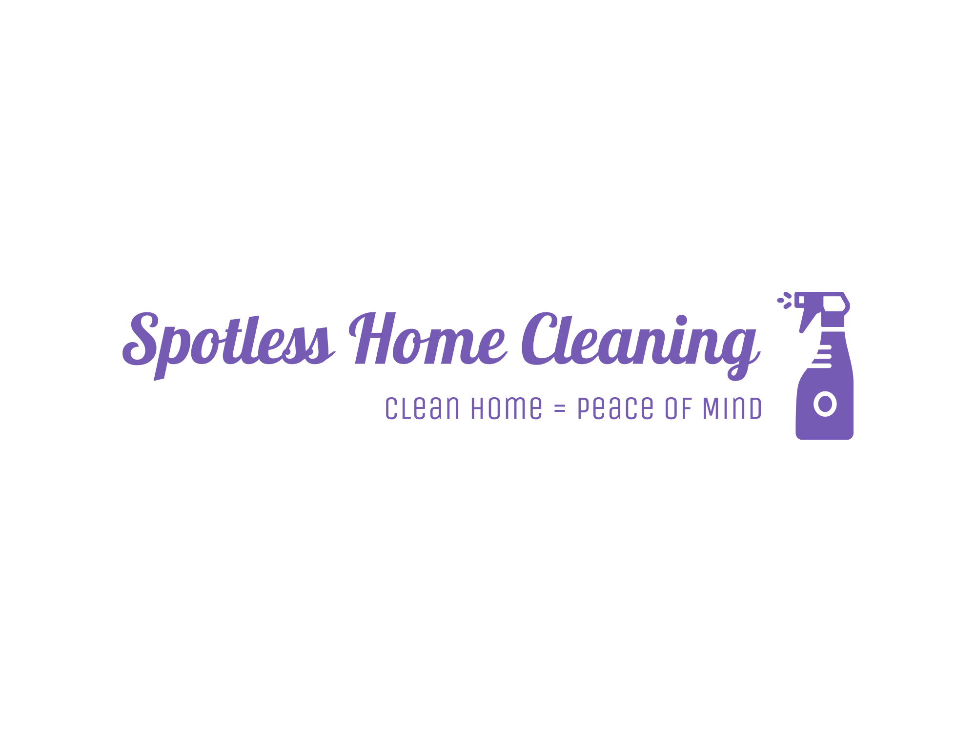 Spotless Home Cleaning logo