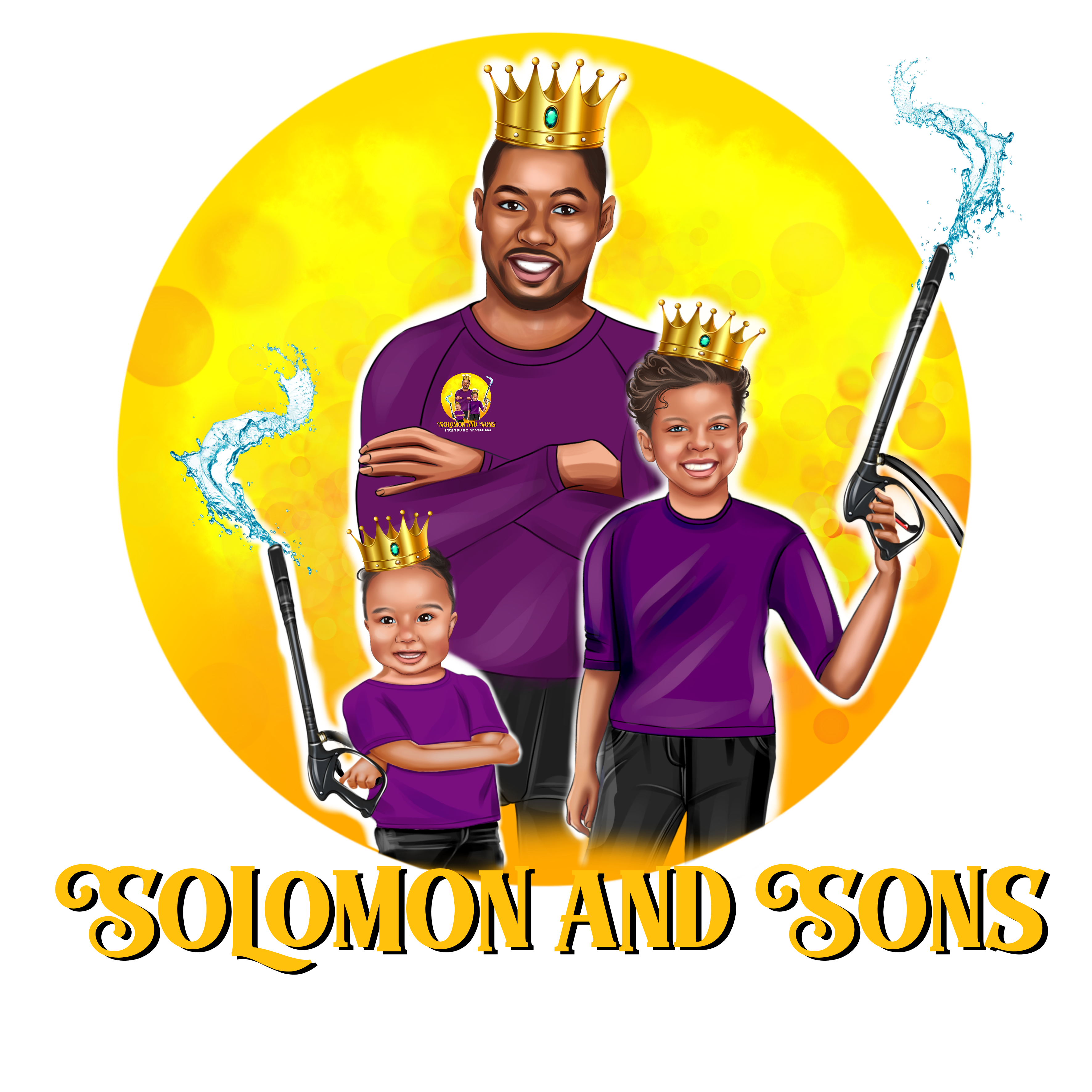 Solomon and Sons Pressure Washing LLC logo