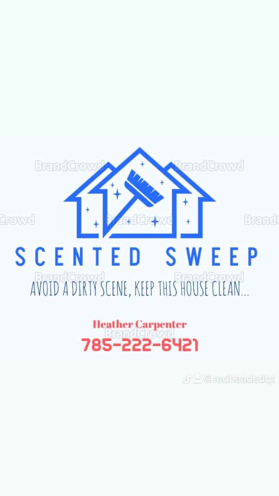 Scented sweep logo