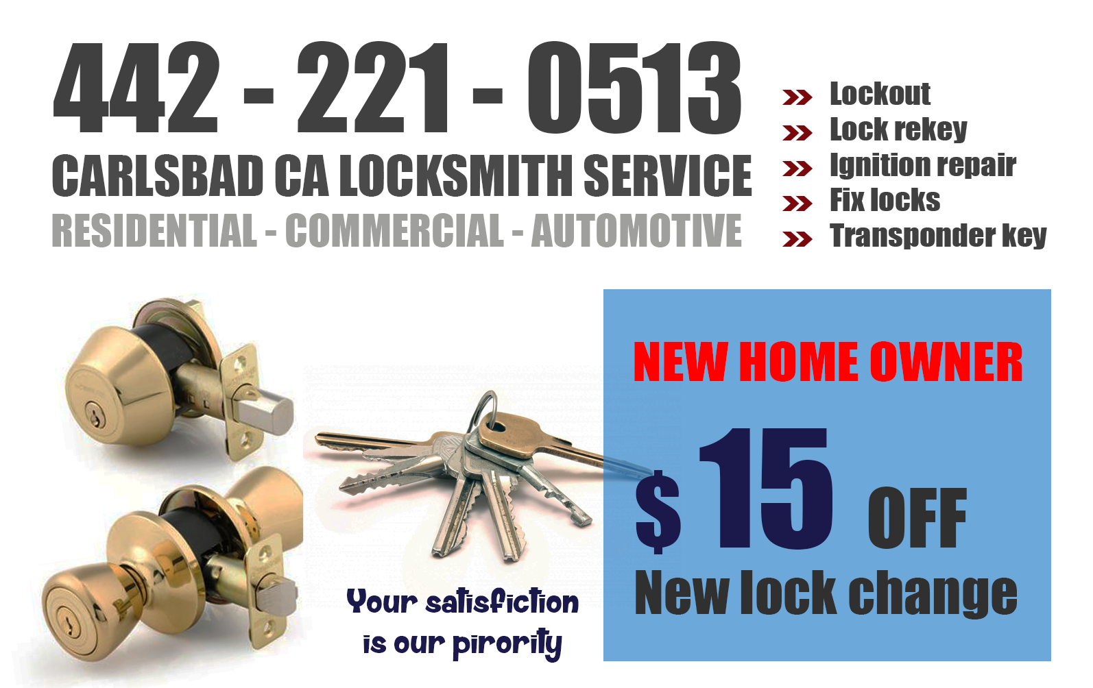 Logo for Locksmiths Carlsbad CA