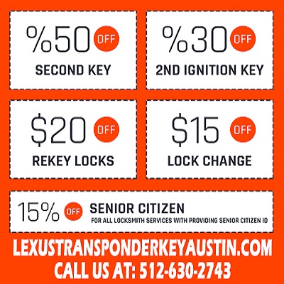 Logo for Lexus Transponder Key Austin TX