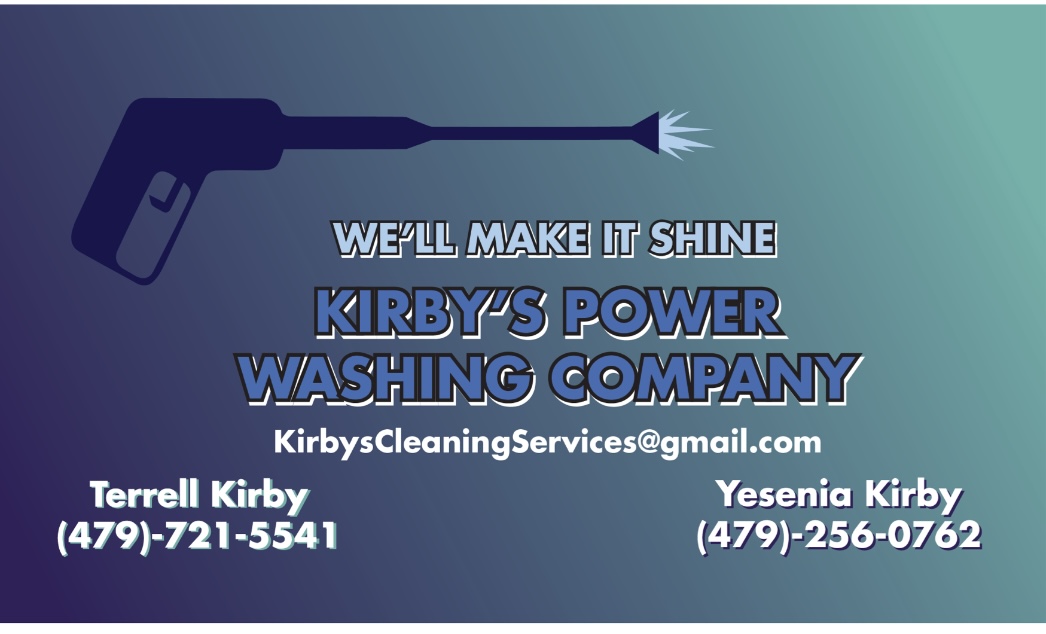 Kirbys Power Washing Company logo