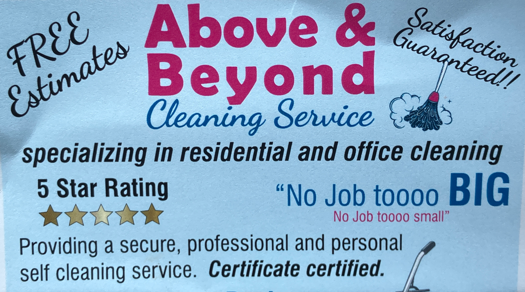 Logo for Above and Beyond Residential Cleaning