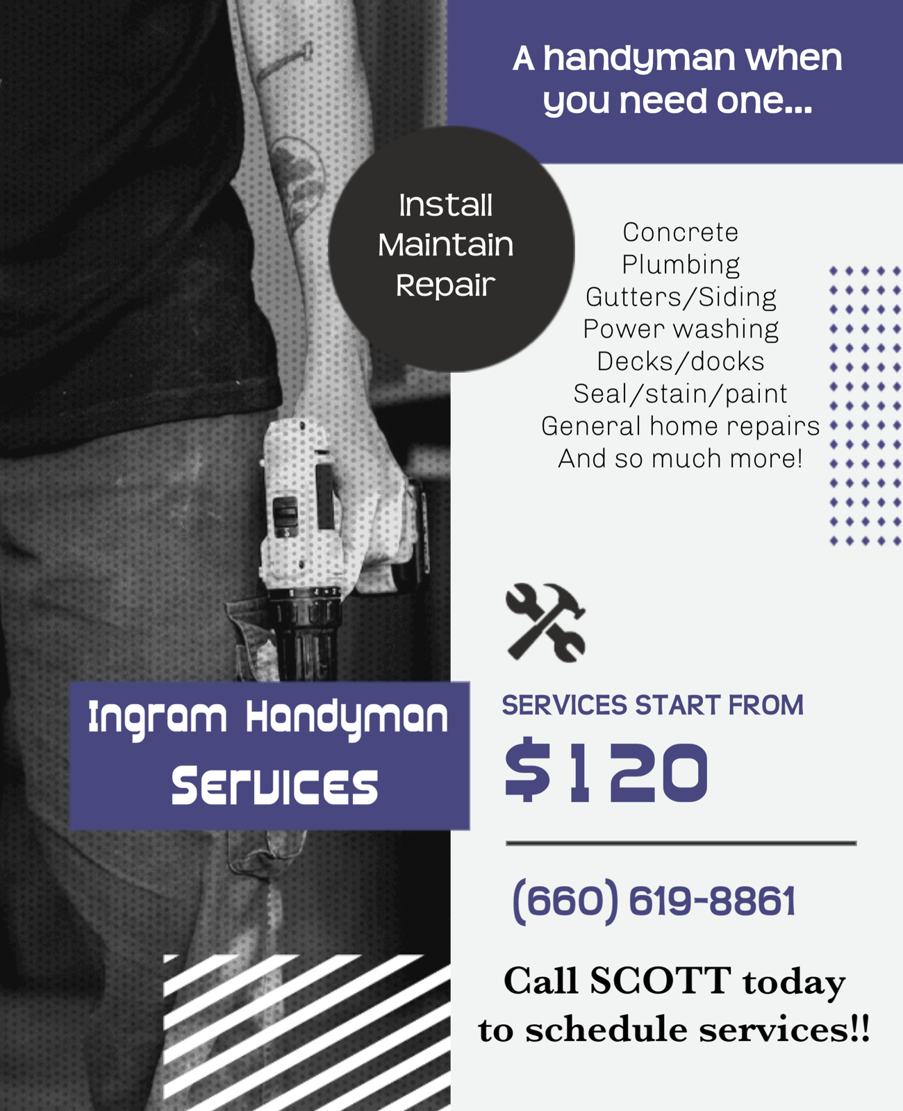 Ingram Handyman Services logo