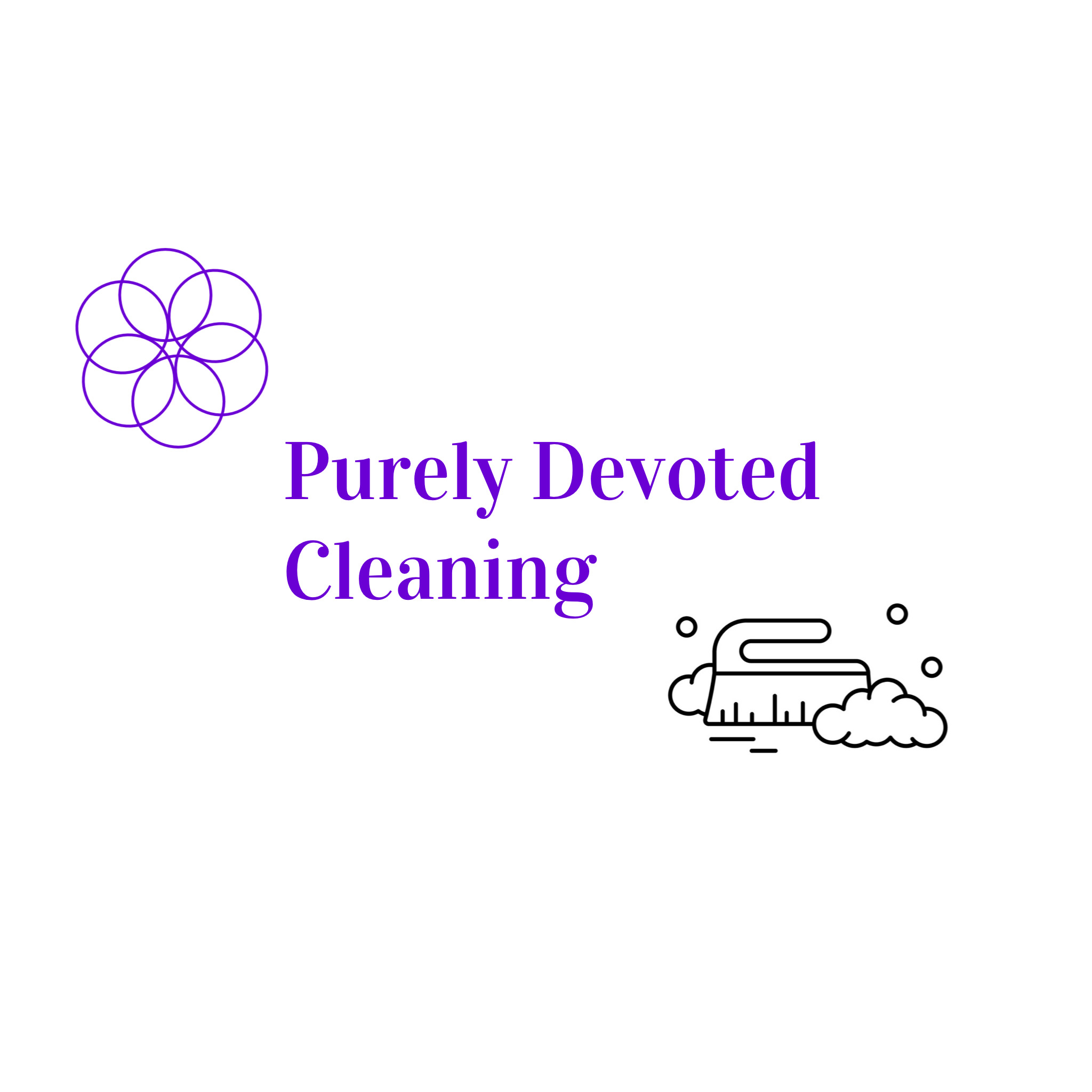 Purely Devoted Cleaning logo