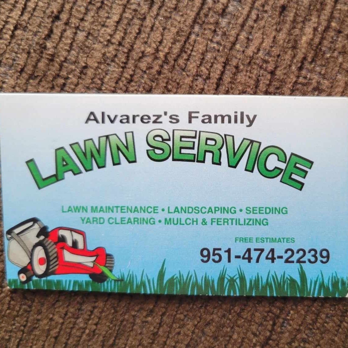 Alvarez Family Lawn Services logo