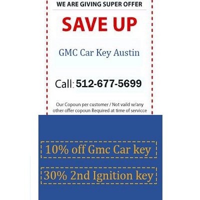 Logo for GMC Car Key Austin TX