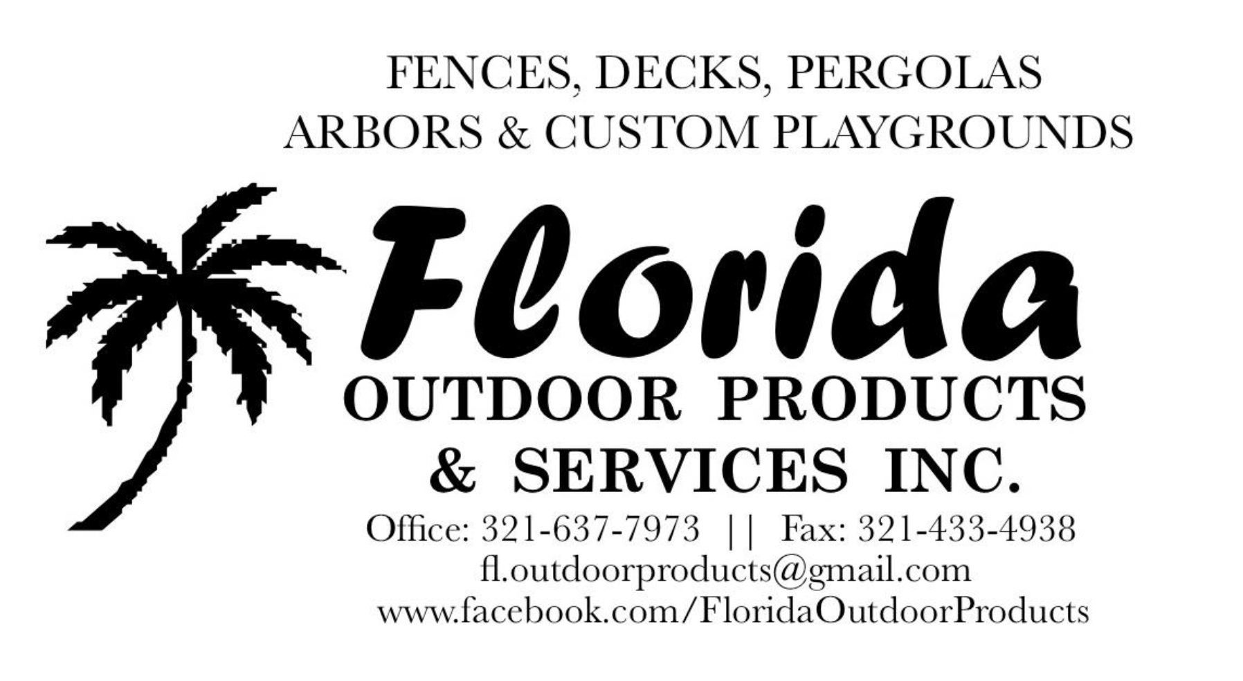 Florida Outdoor Products & Services logo