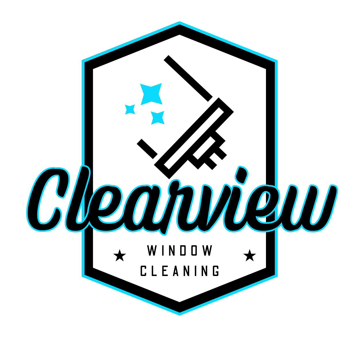 Clearview Cleaners logo