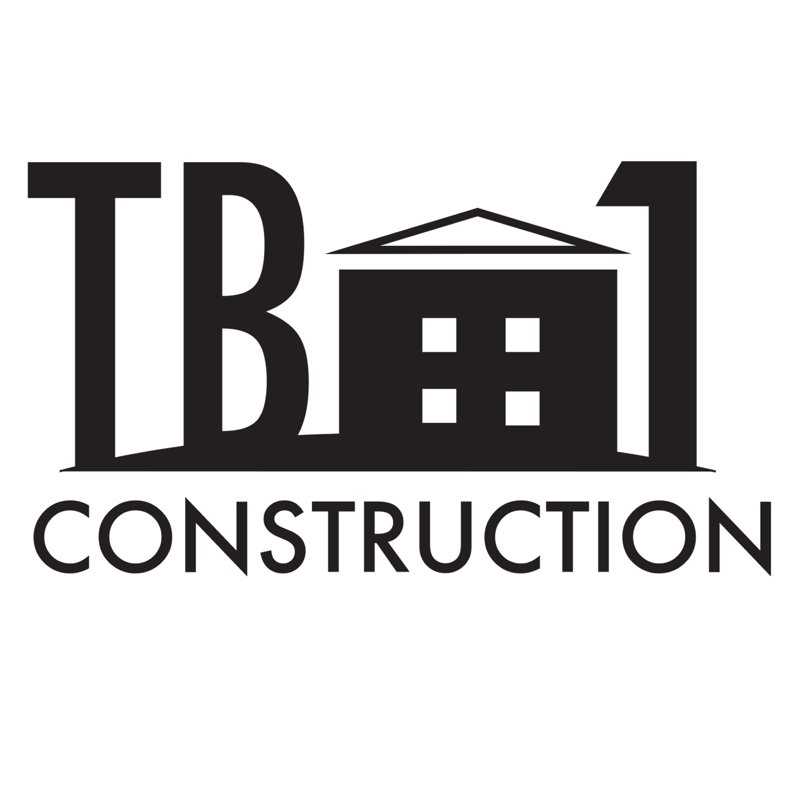 TB One Construction logo