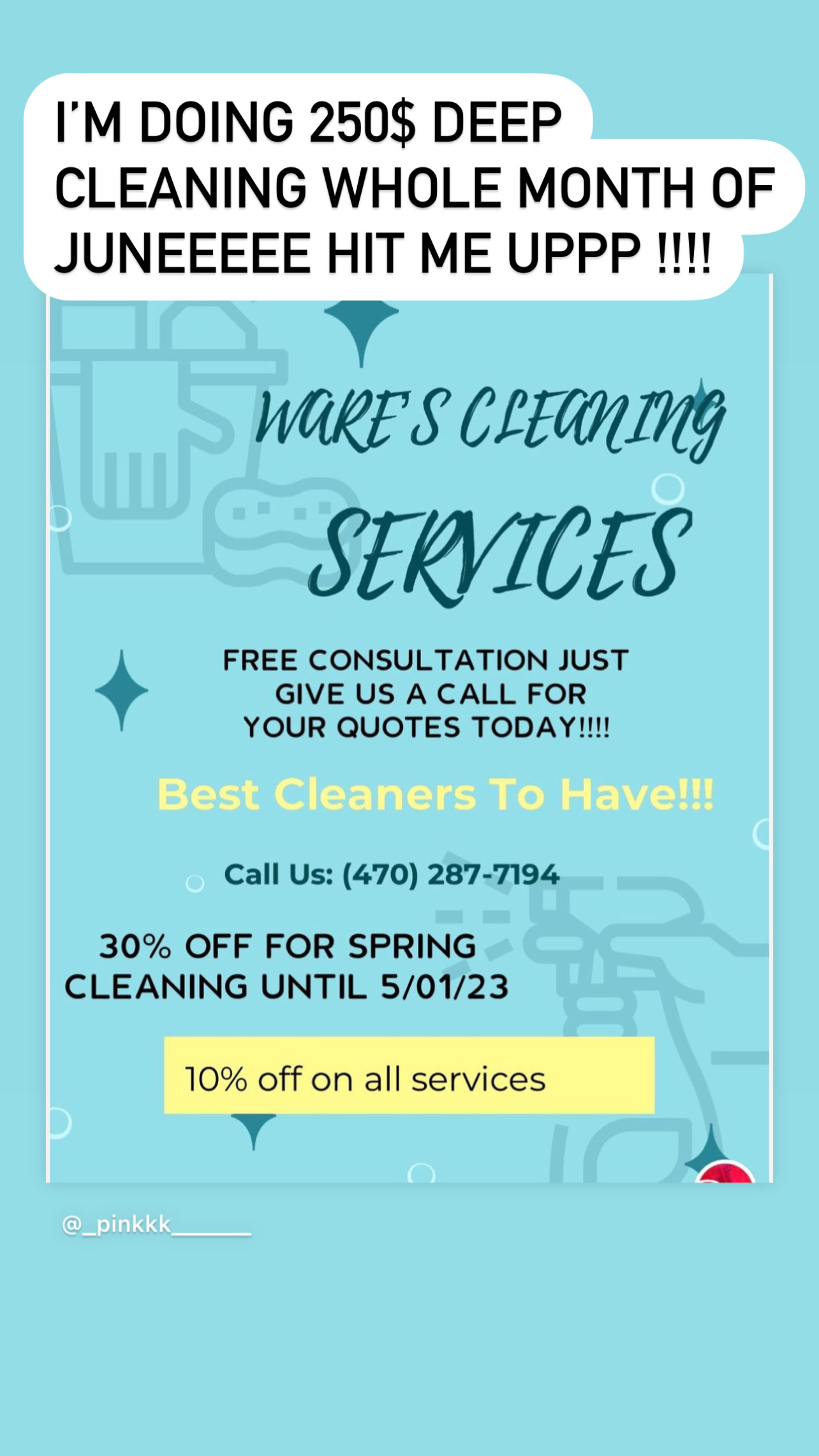 Wares Cleaning Services logo