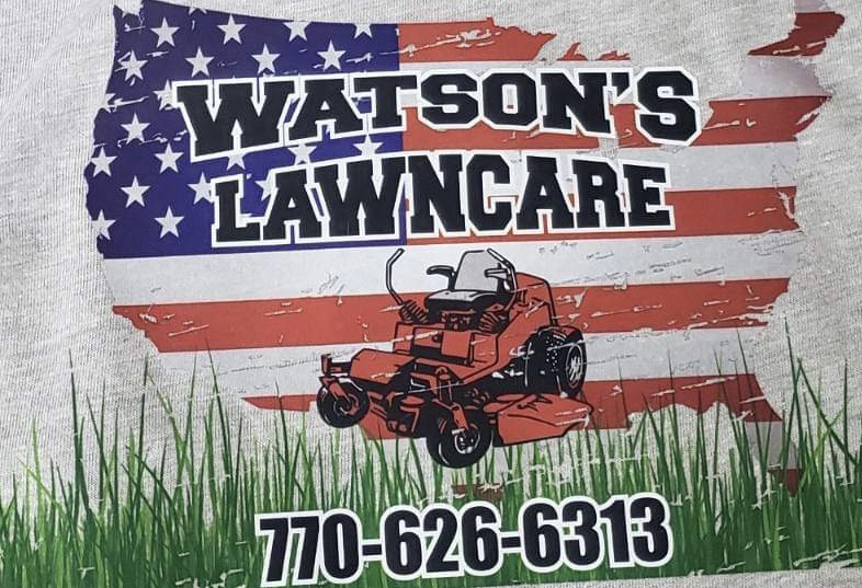 Watsons lawn care logo