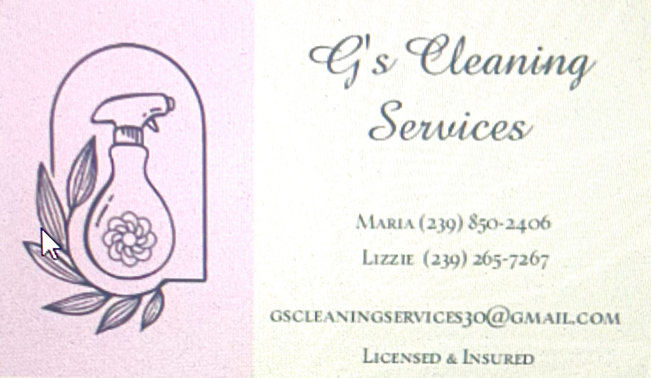 G's Cleaning Services logo