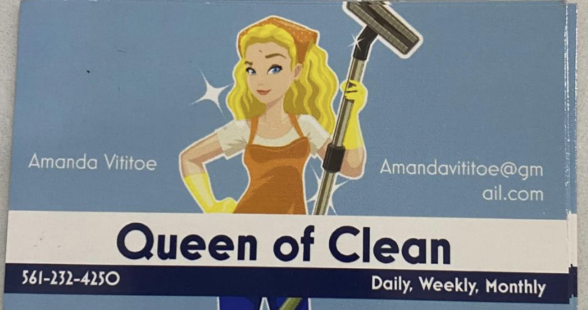Queen of clean logo