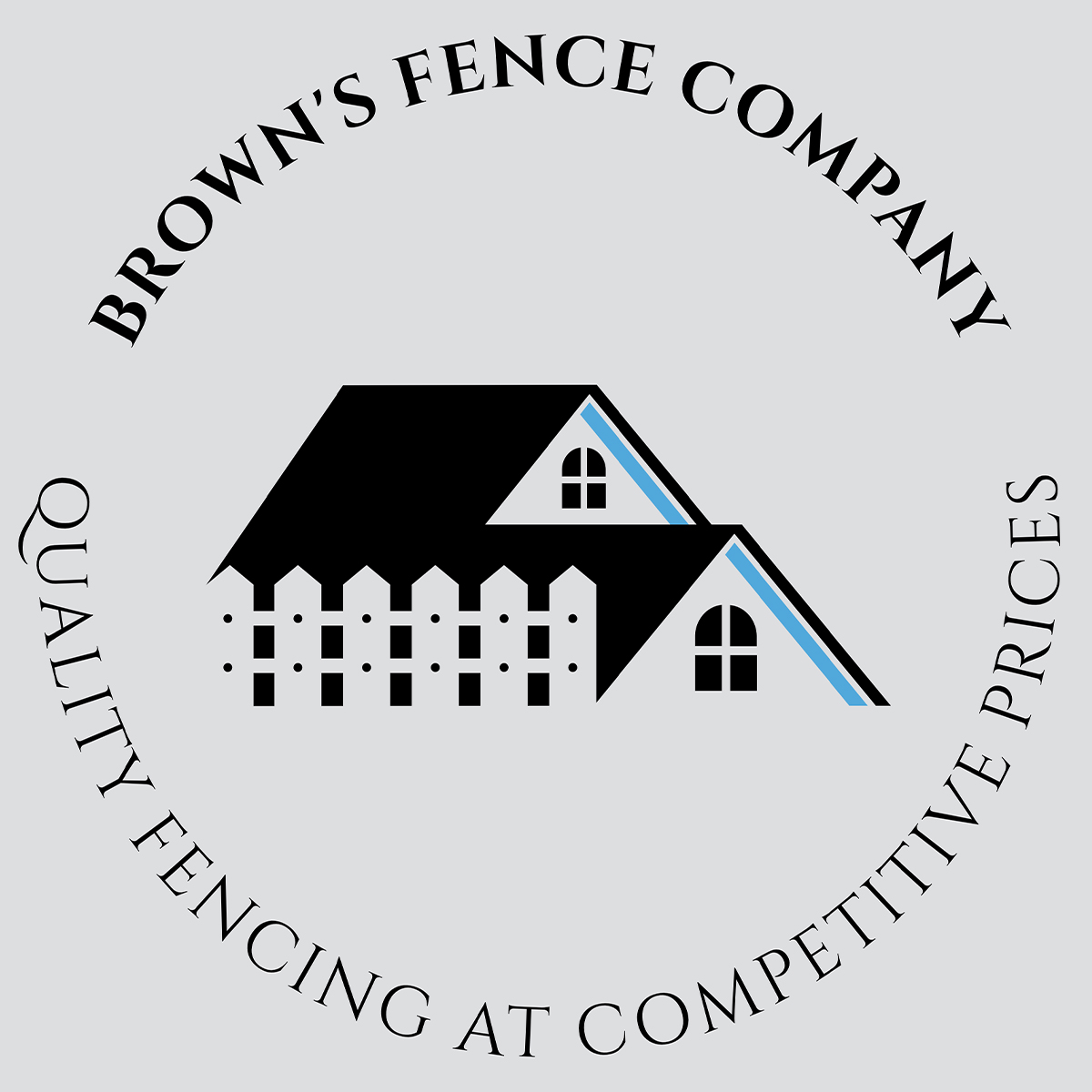 Brown's Fence Company logo