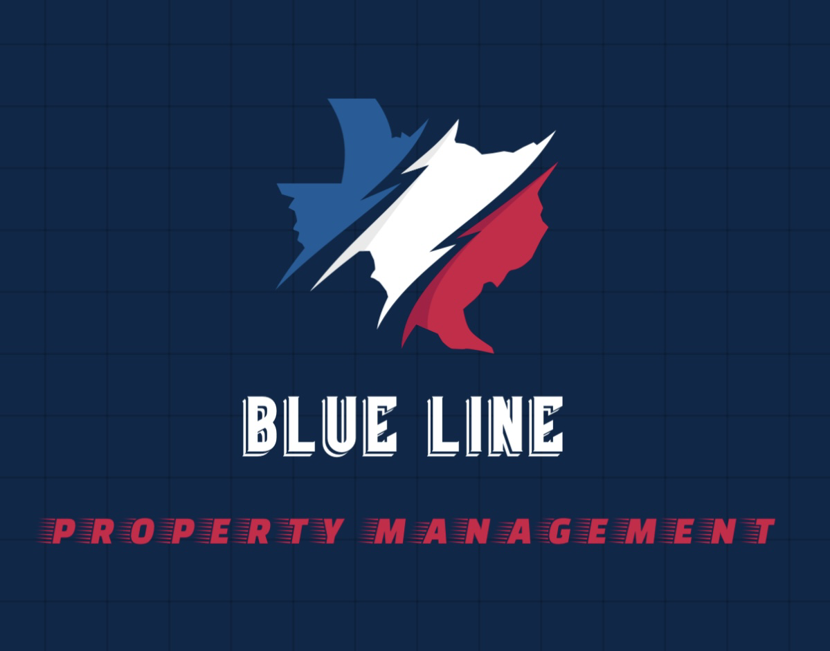 Logo for Blue Line Property Management