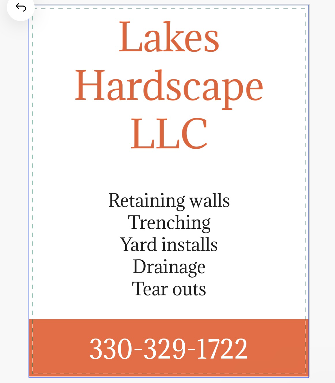 Lakes Hardscape logo