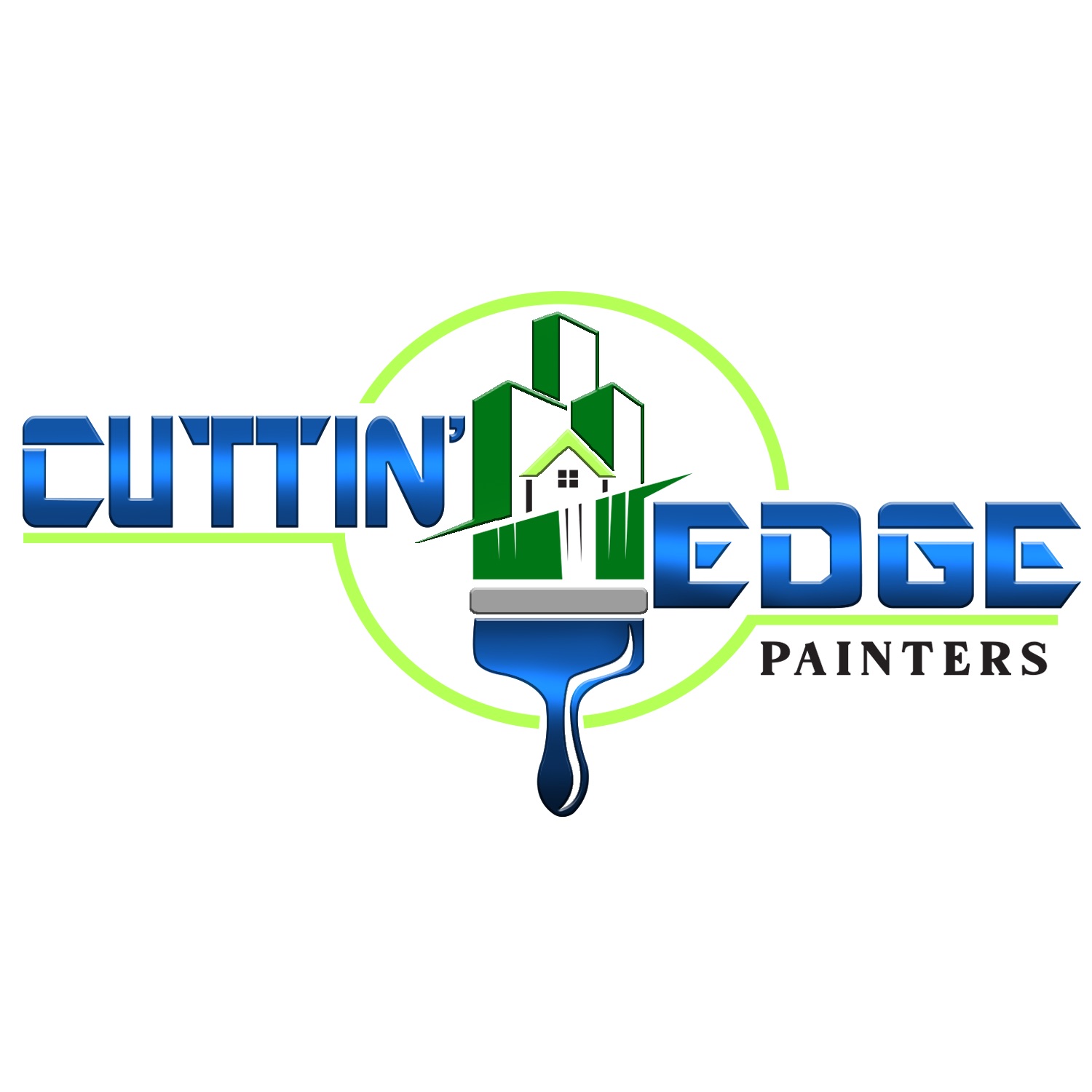 Cuttin Edge Painters logo