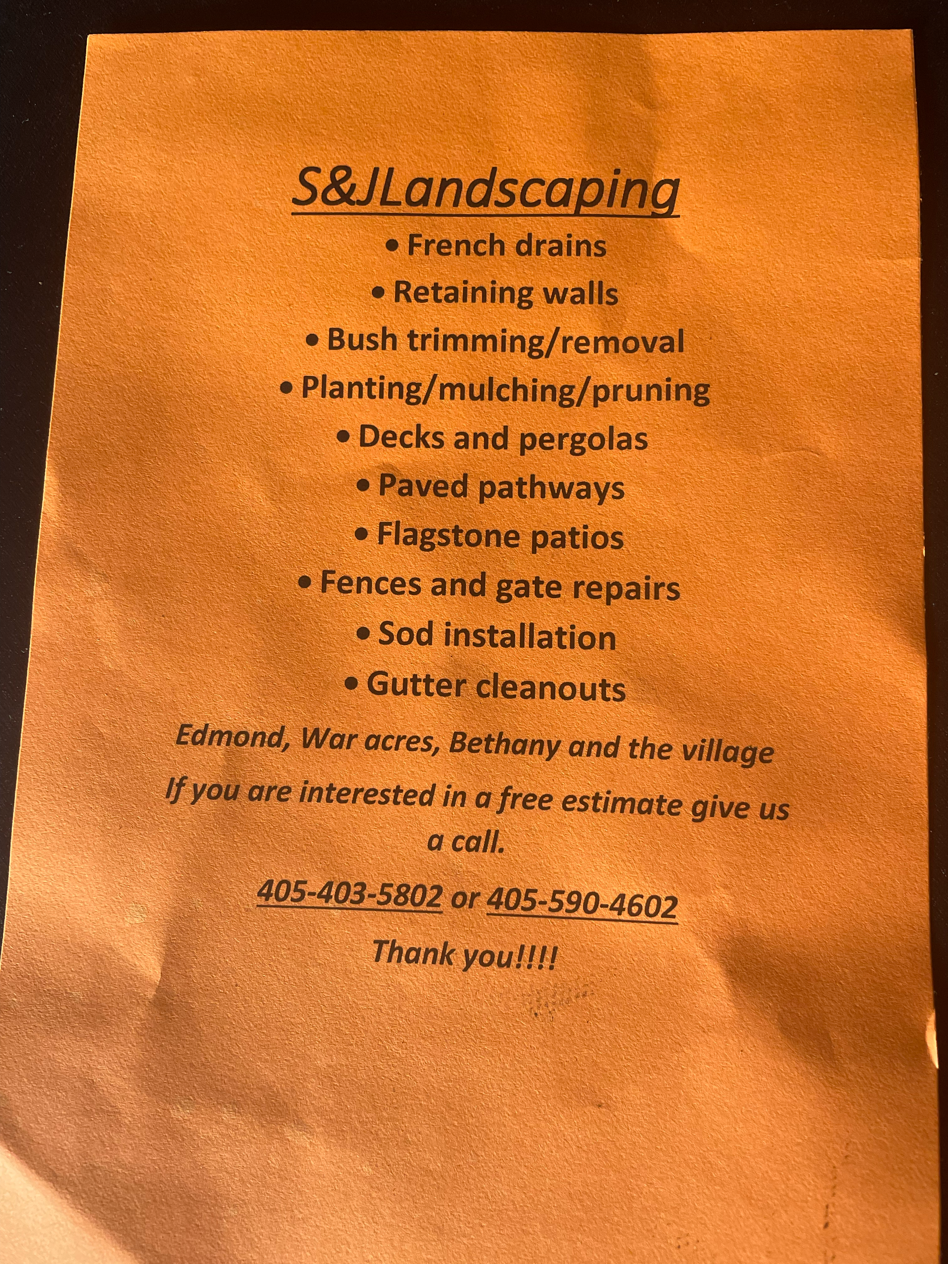 Avatar for S&Jlandscaping