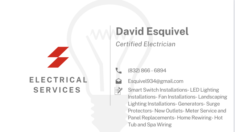 Electrical Services By David logo