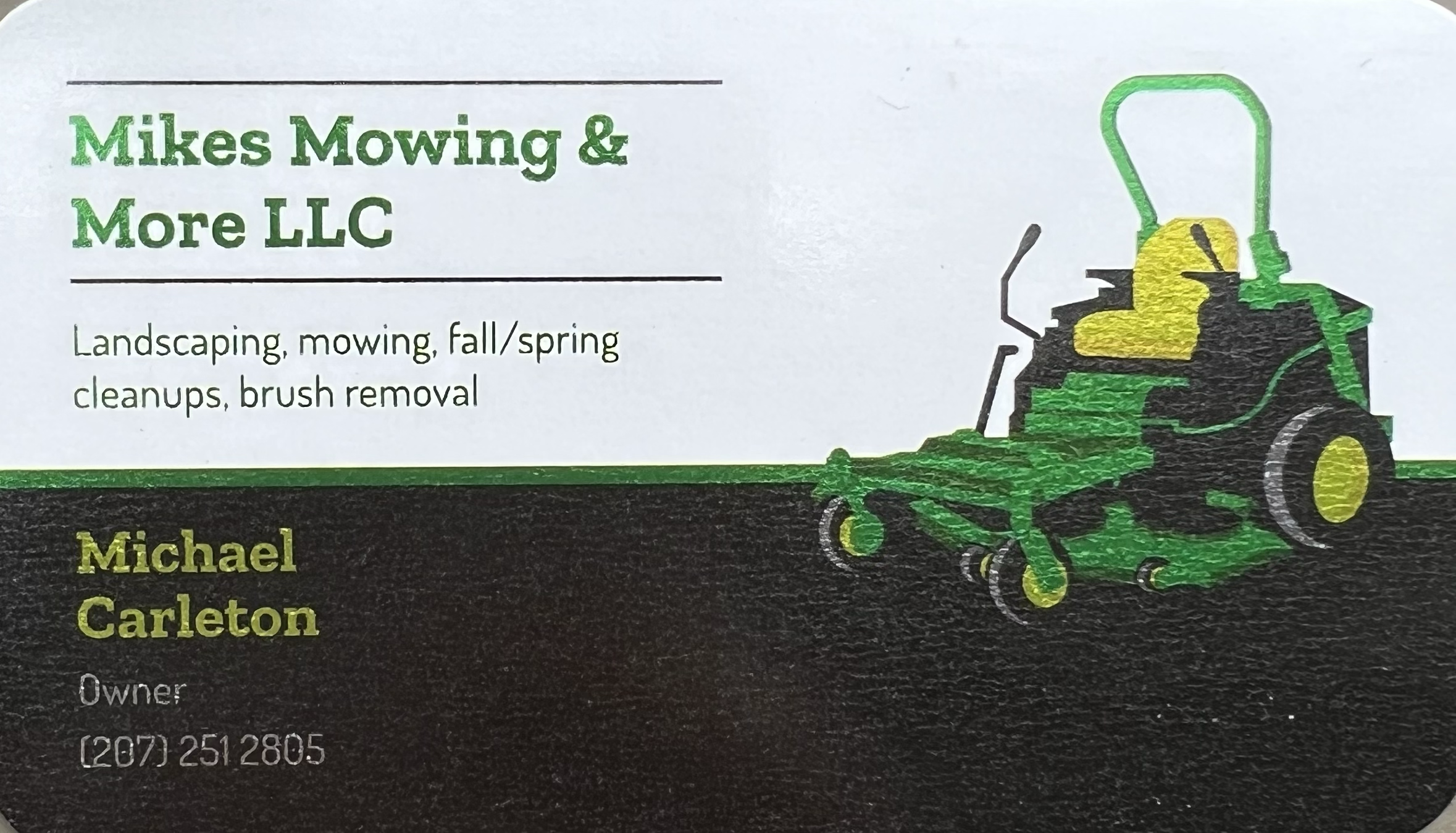 Mikes Mowing and More LLC logo