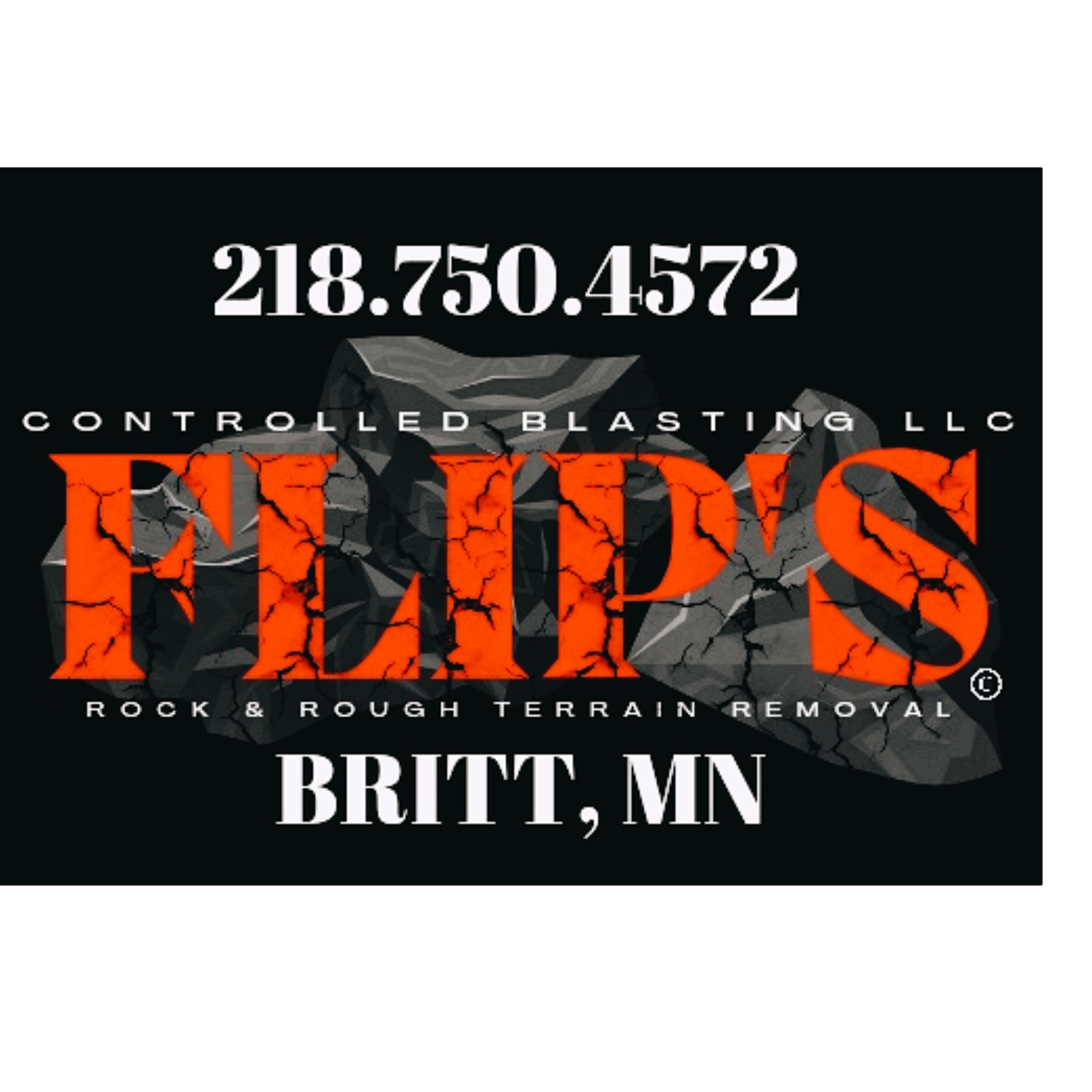Flip's Controlled Blasting LLC logo