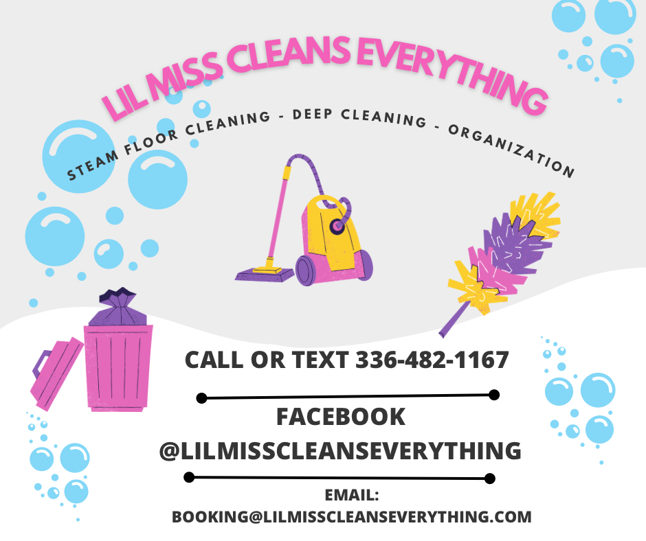 Lil Miss cleans everything logo