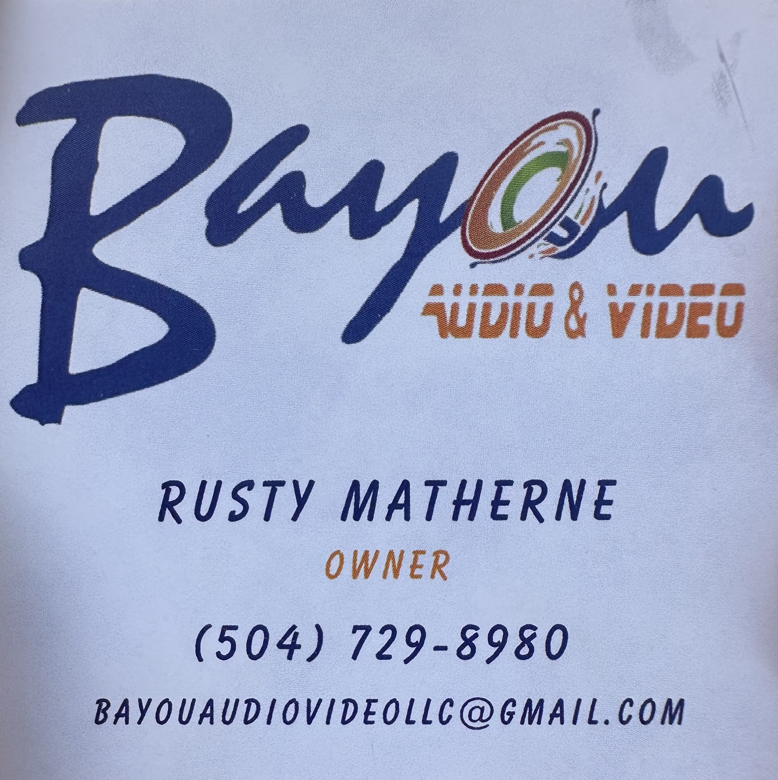 Bayou Audio & Video, LLC logo