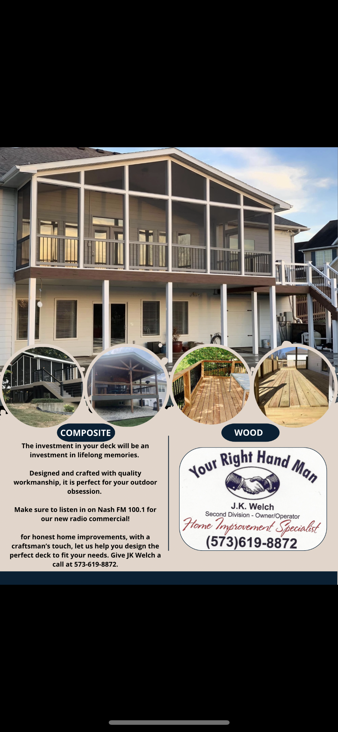 Your Right Hand Man Home Improvement Specialist logo