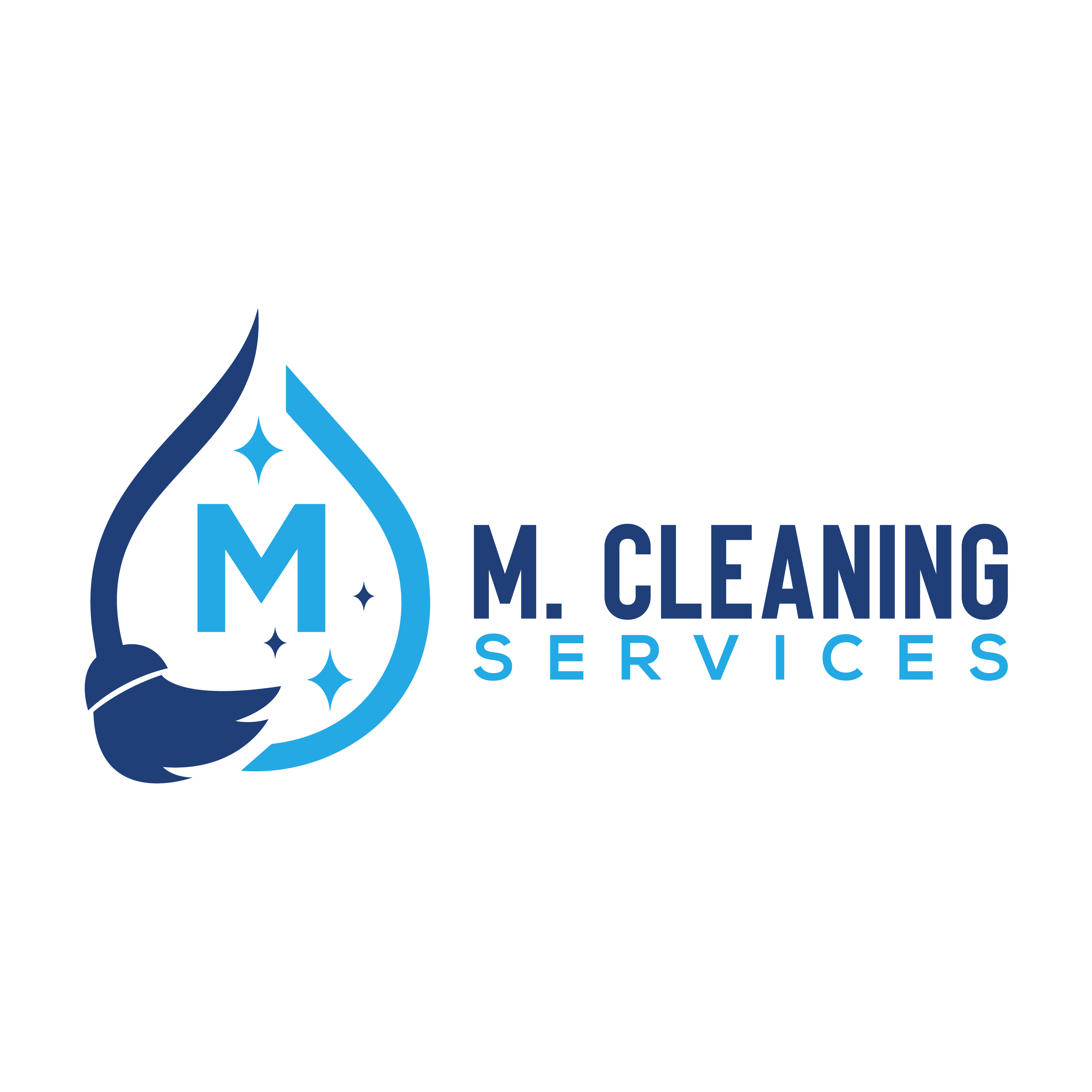 Logo for M. Cleaning Services