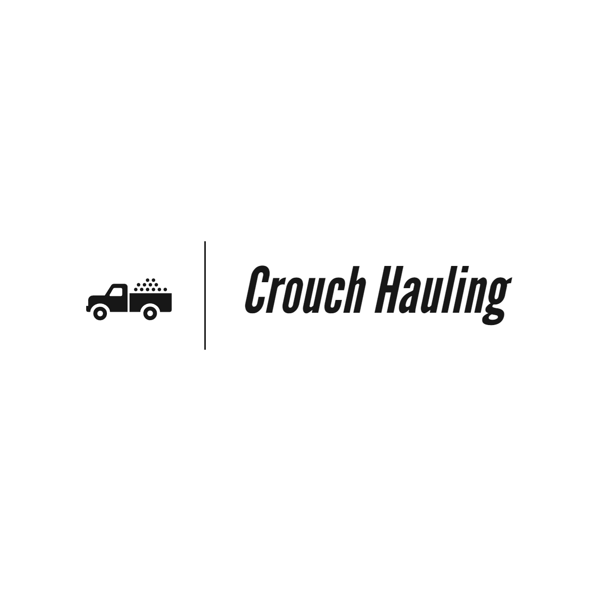 Logo for Crouch Hauling