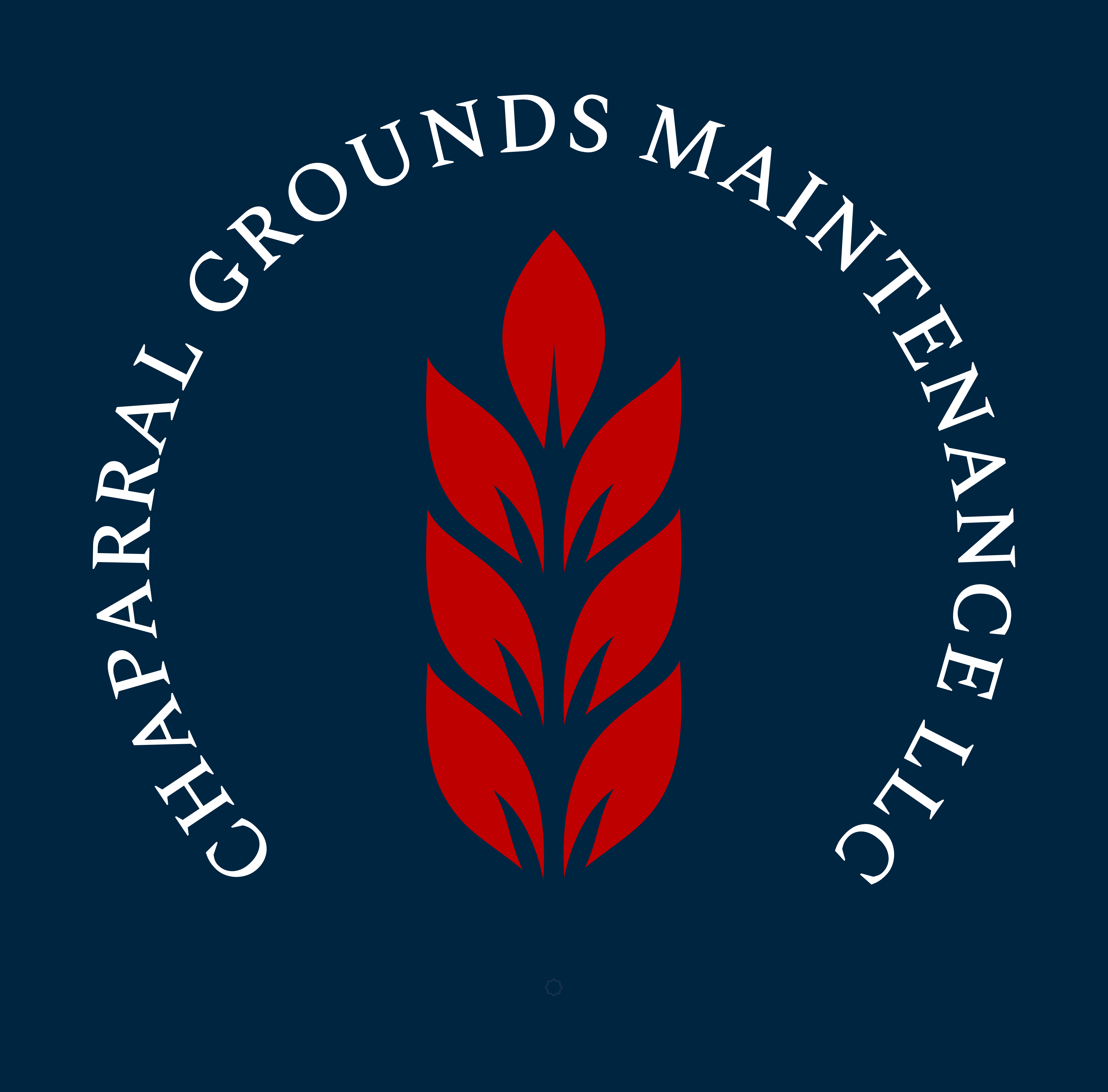 Chaparral grounds maintenance logo