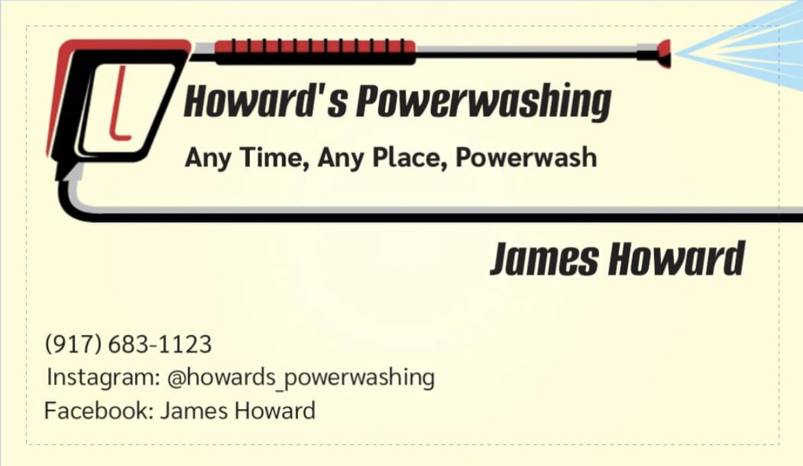 Howard's Powerwashing logo