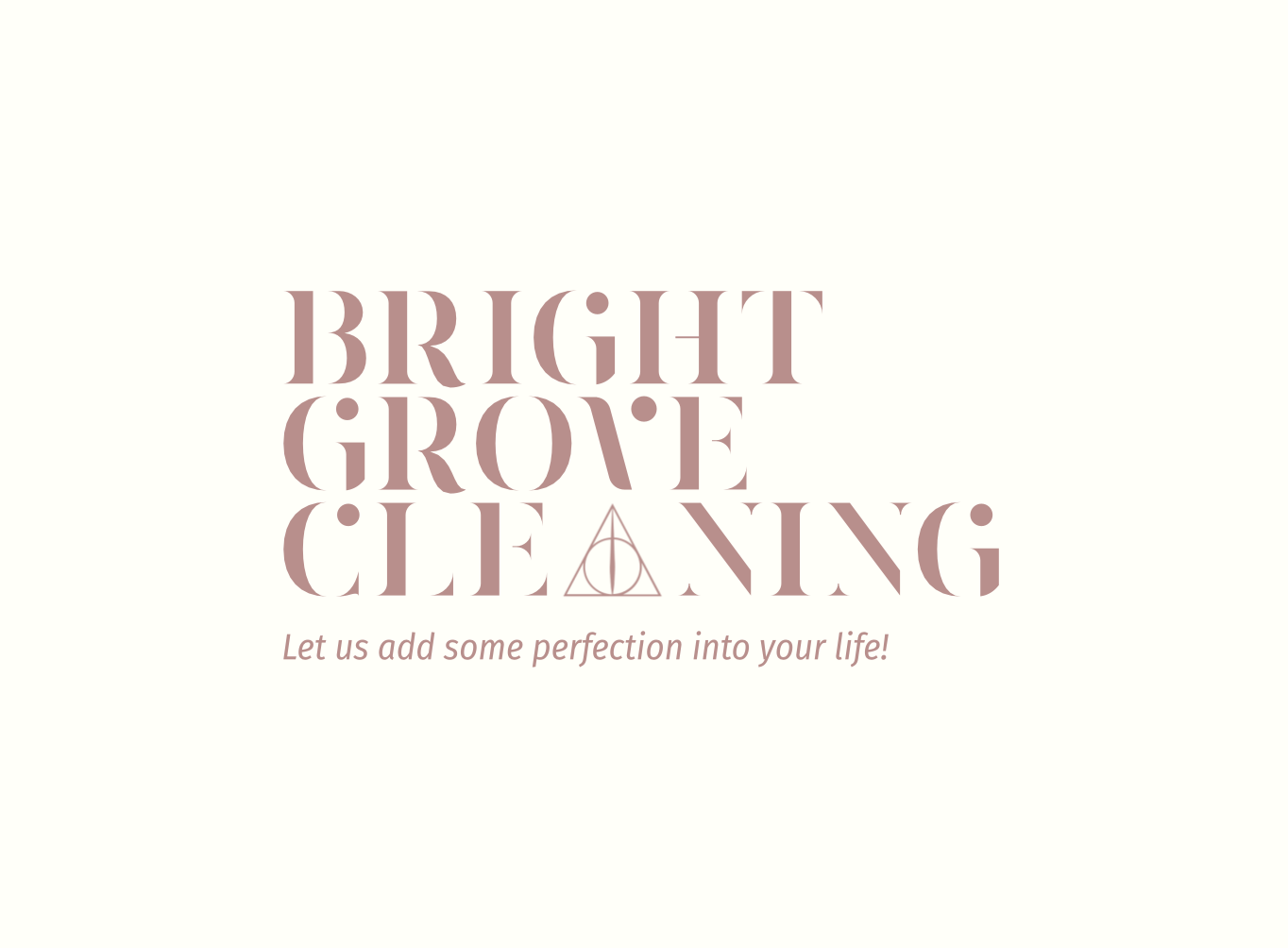Bright Grove Cleaning logo