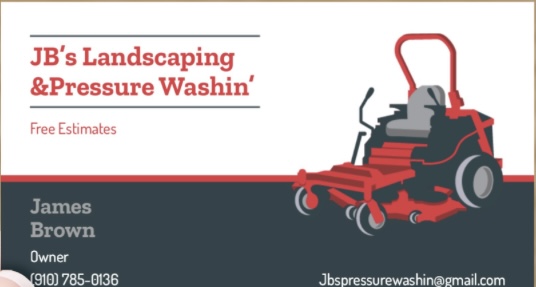 JBs Pressure Washin & landscaping logo