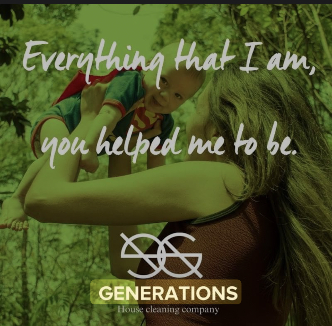 Logo for Generations House Cleaning