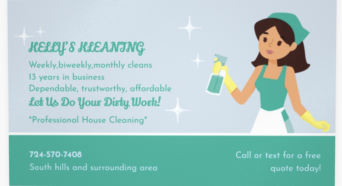 Kellys Kleaning logo