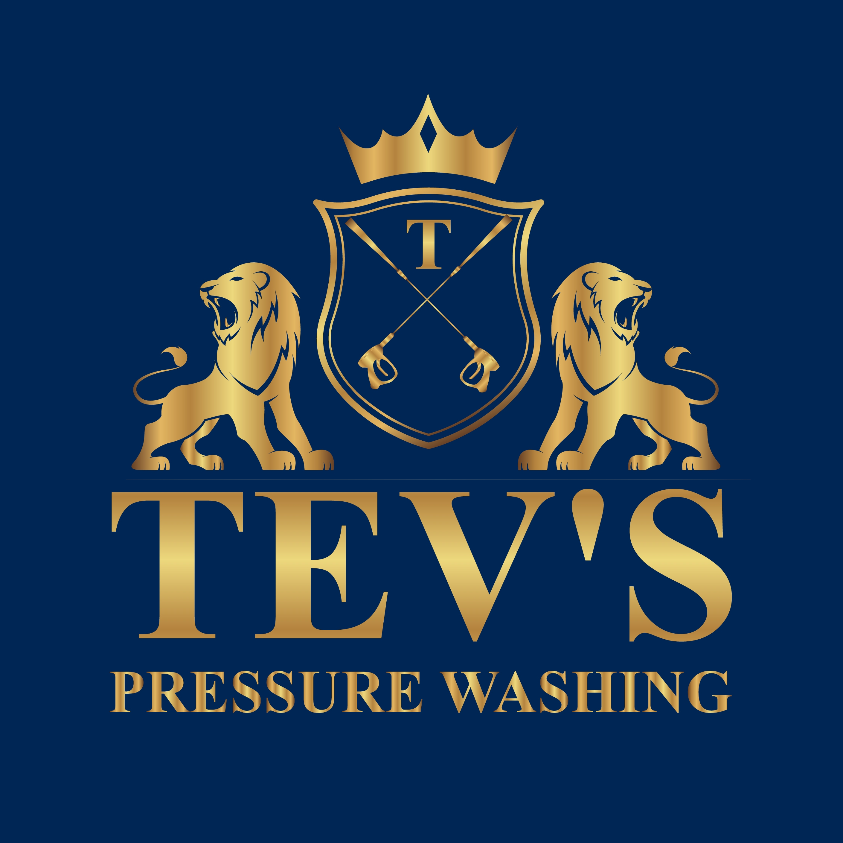 Logo for Tev's Pressure Washing services LLC