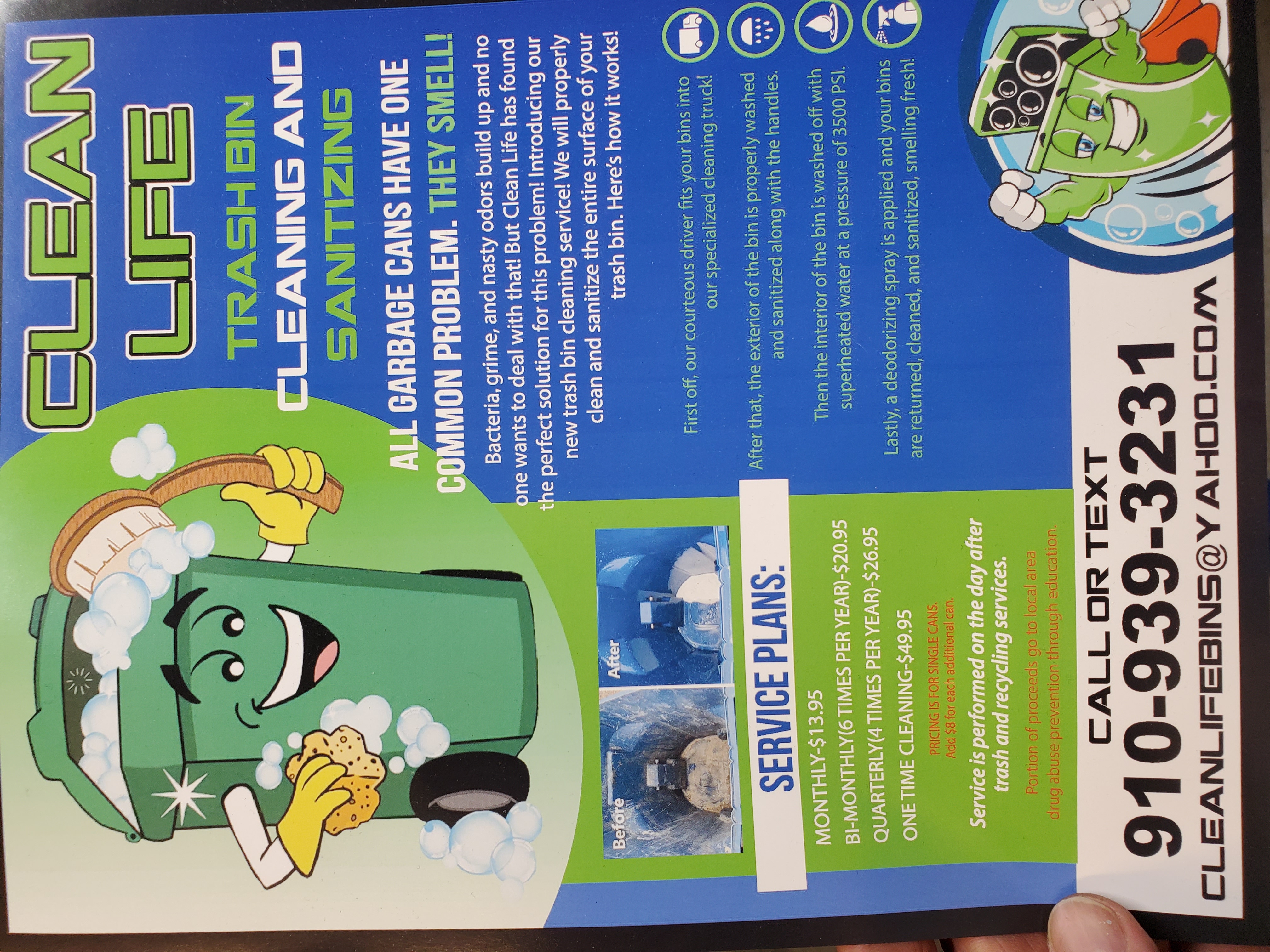Clean Life Sanitation and Pressure Washing logo