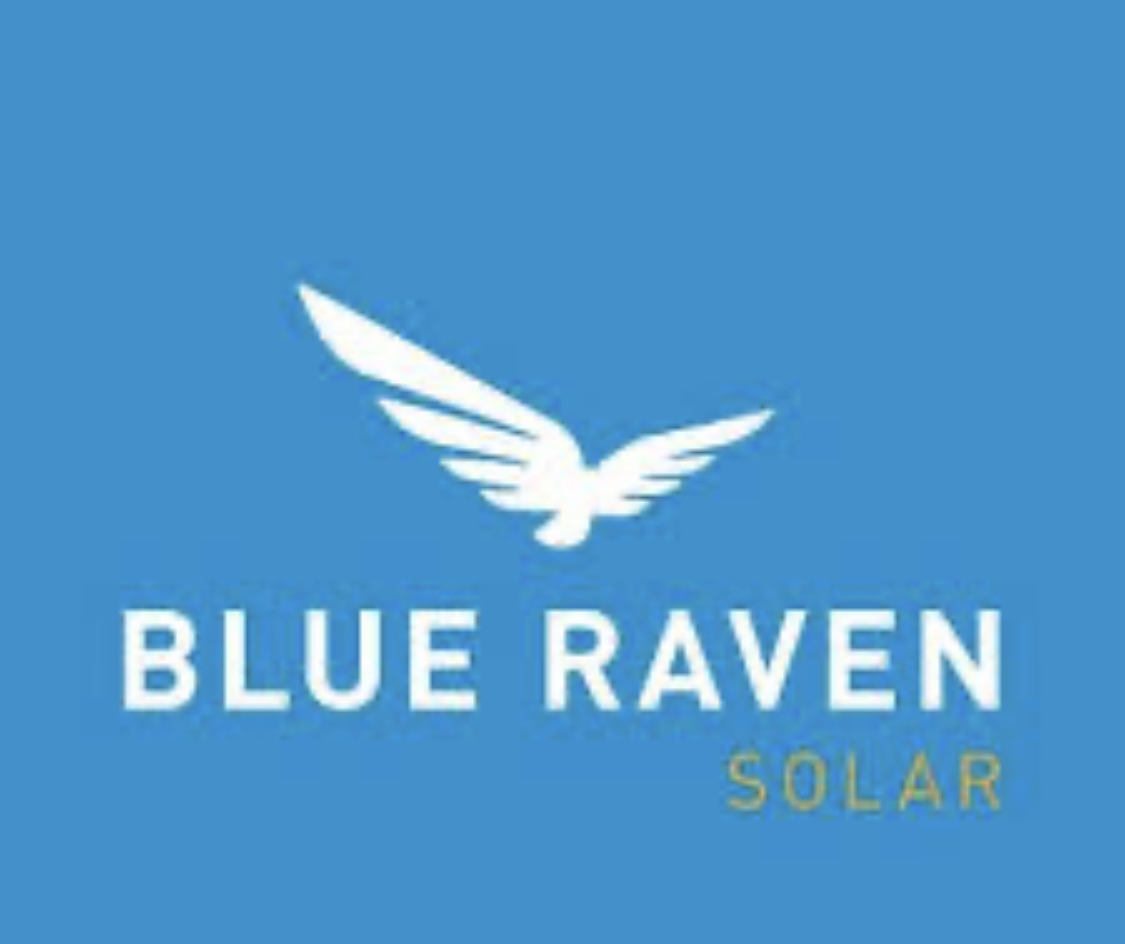 Blue raven solar logo